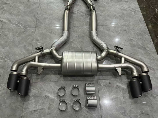 BMW X5M Akrapovič Titanium Evolution Line Exhaust System - Pre-owned