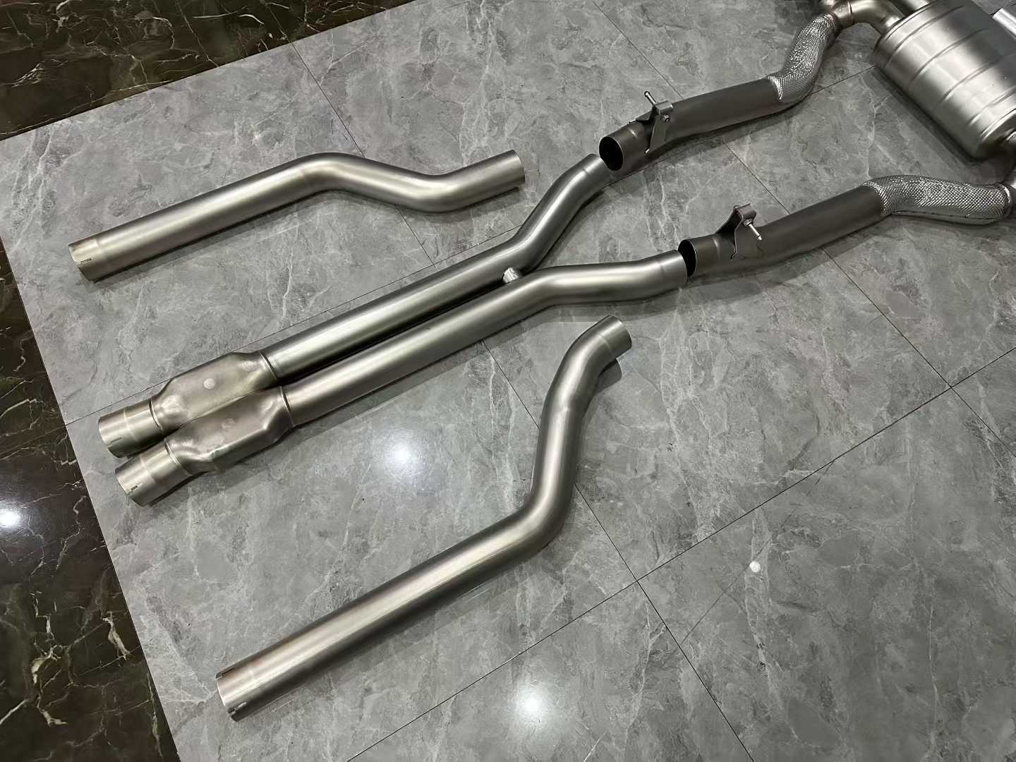 BMW X5M Akrapovič Titanium Evolution Line Exhaust System - Pre-owned