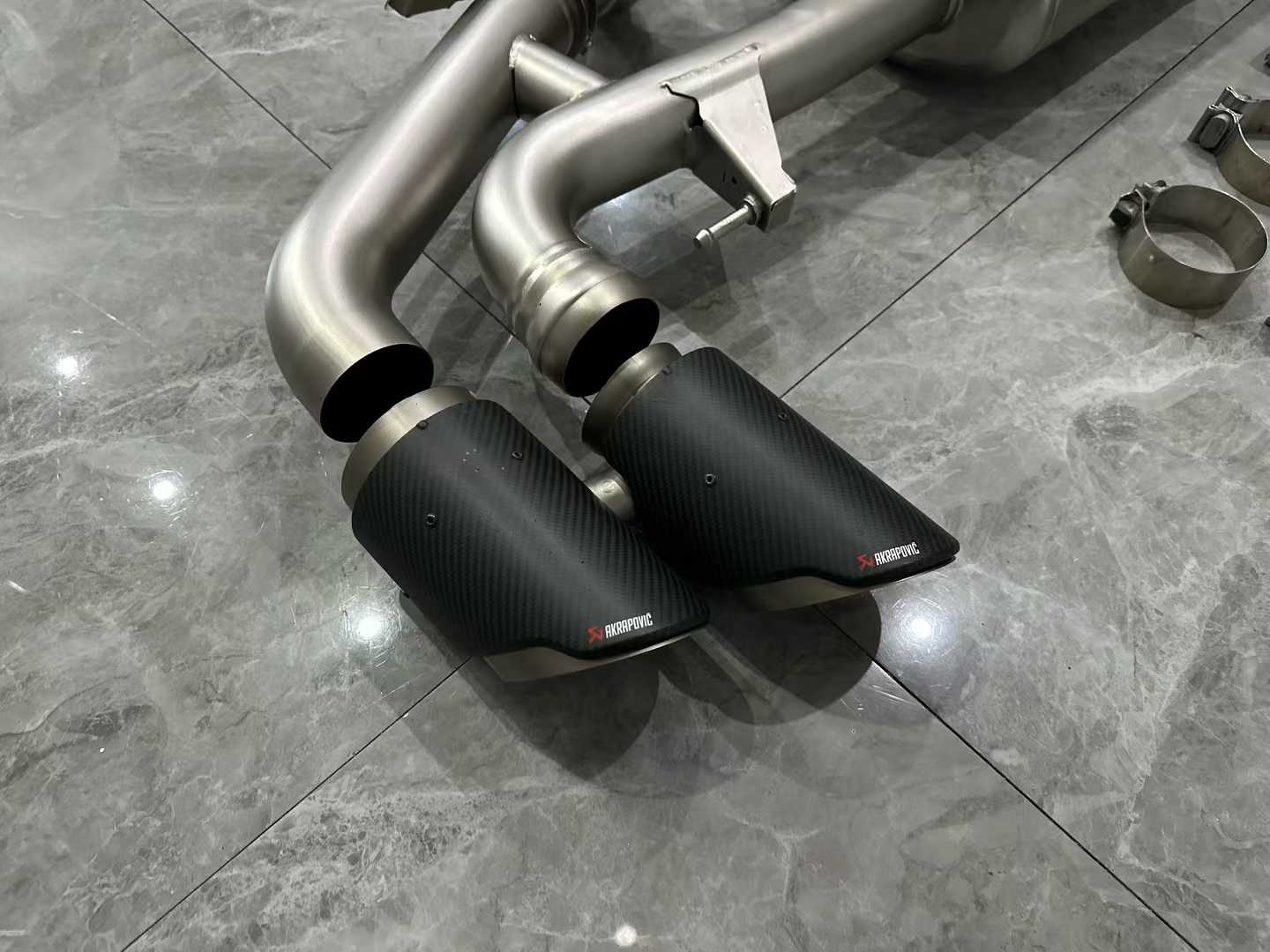BMW X5M Akrapovič Titanium Evolution Line Exhaust System - Pre-owned