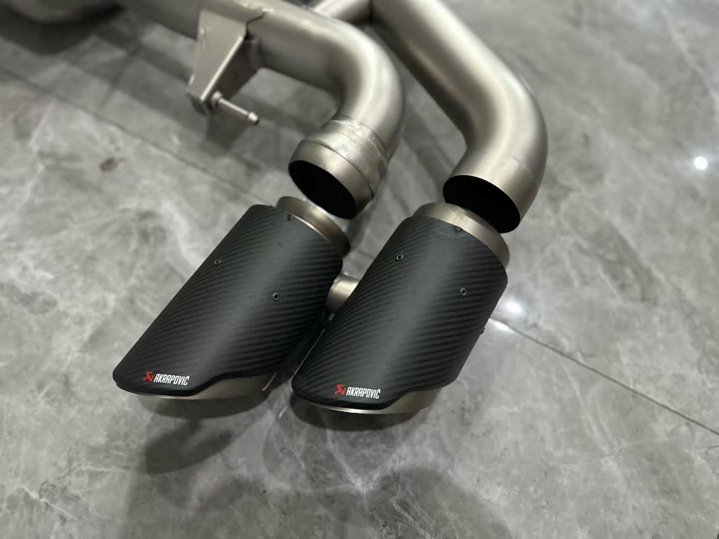 BMW X5M Akrapovič Titanium Evolution Line Exhaust System - Pre-owned