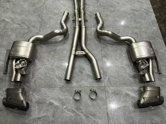 Mercedes-AMG C63 (W205) Akrapovič Titanium Evolution Line Exhaust System - Pre-owned