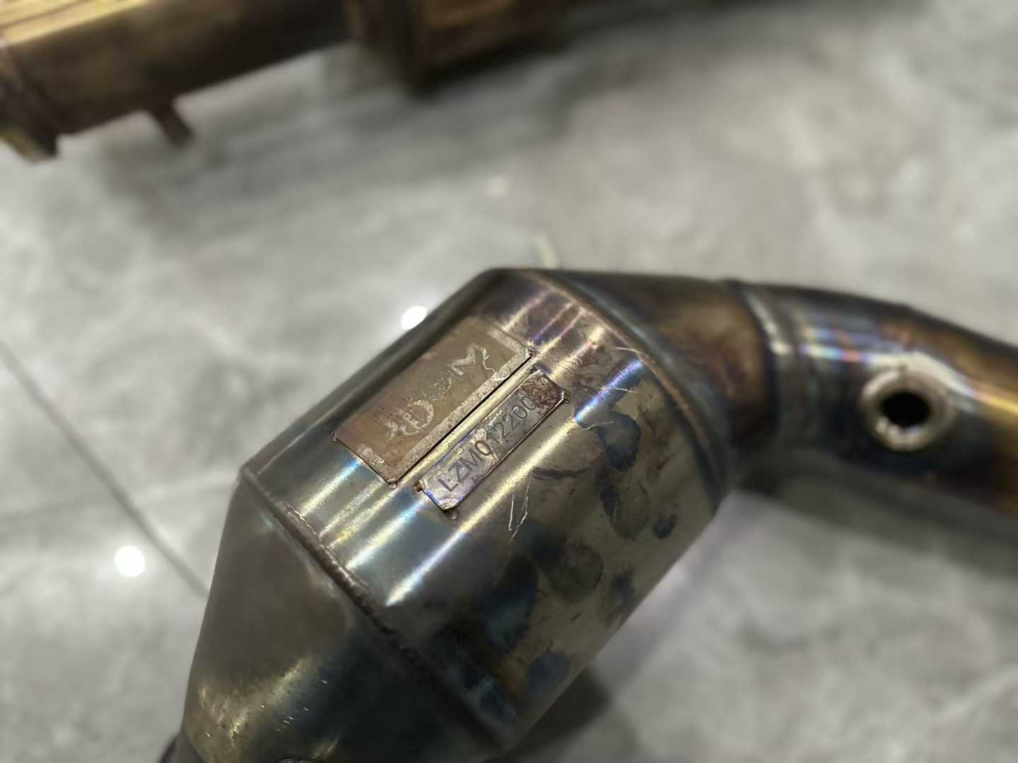 Mercedes-Benz W464 G63 JBOM Super 100-Cell High-Flow Downpipes - Pre-owned