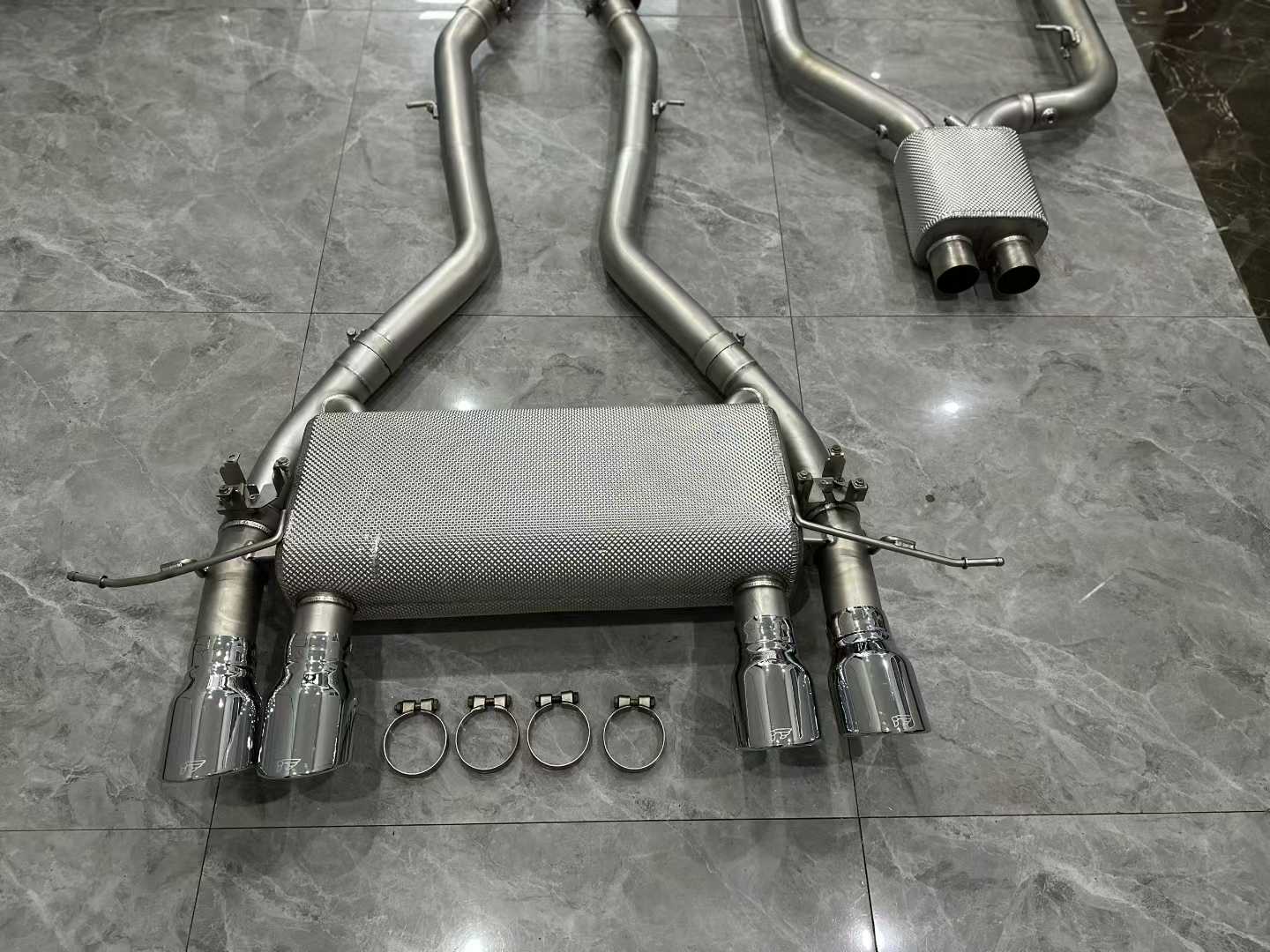 BMW M3 (G80) iPE Titanium Cat-back Exhaust System - v2.0 Valvetronic - Pre-owned