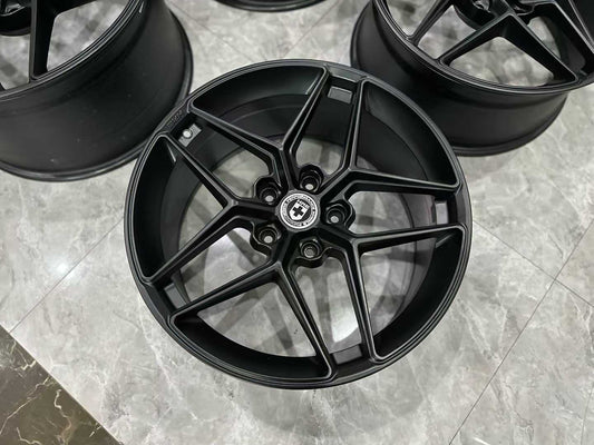 🇺🇸 HRE FF11 FlowFormed 20"/21" Staggered Set Tarmac Wheels - Pre-owned