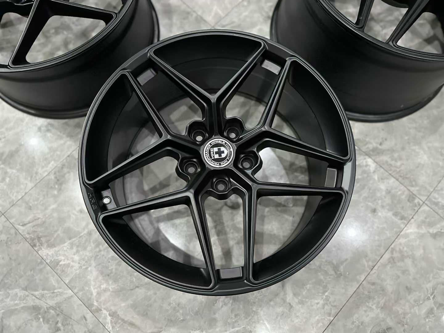 🇺🇸 HRE FF11 FlowFormed 20"/21" Staggered Set Tarmac Wheels - Pre-owned