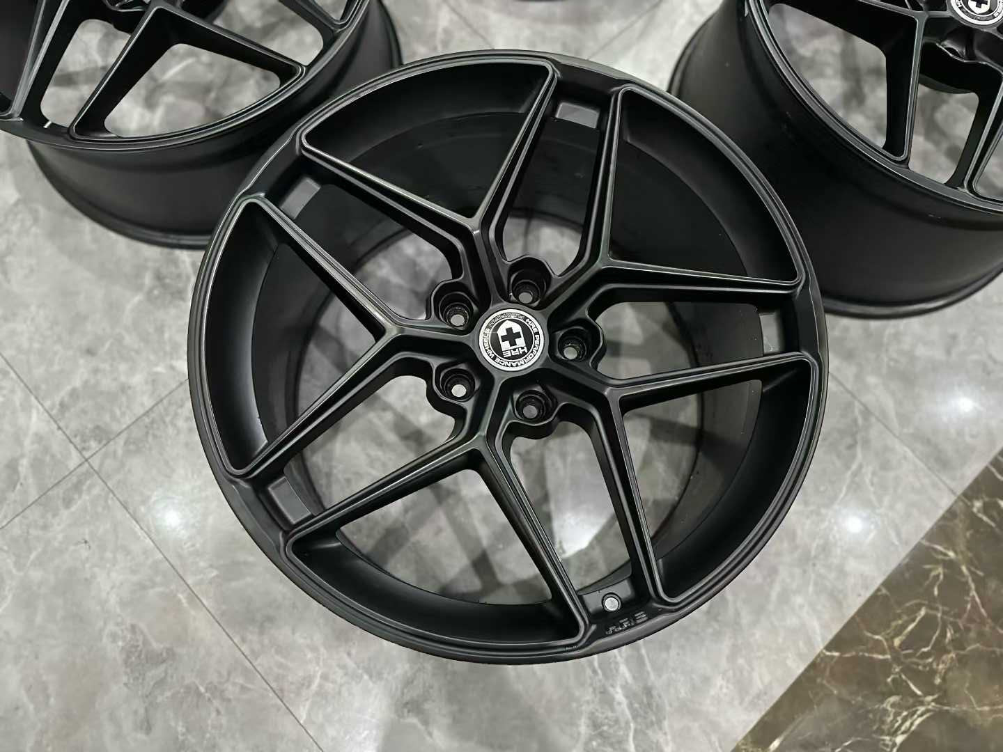 🇺🇸 HRE FF11 FlowFormed 20"/21" Staggered Set Tarmac Wheels - Pre-owned