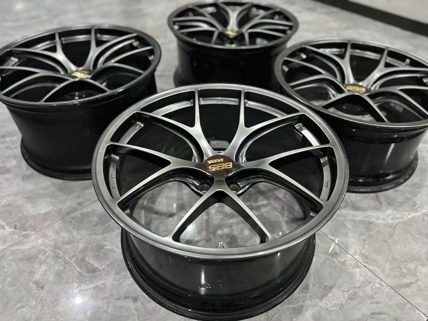 🇯🇵 BBS RI-D Extra Super Duralumin Forged Wheels - 19" DB - Pre-owned