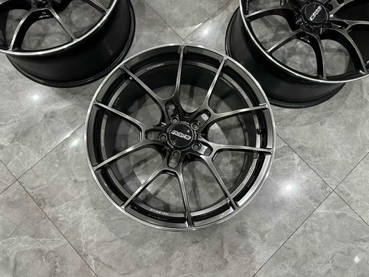 🇯🇵 RAYS VOLK RACING G025 Forged Wheels - 19" HK Color - Ultra-Lightweight JDM Set - Pre-owned