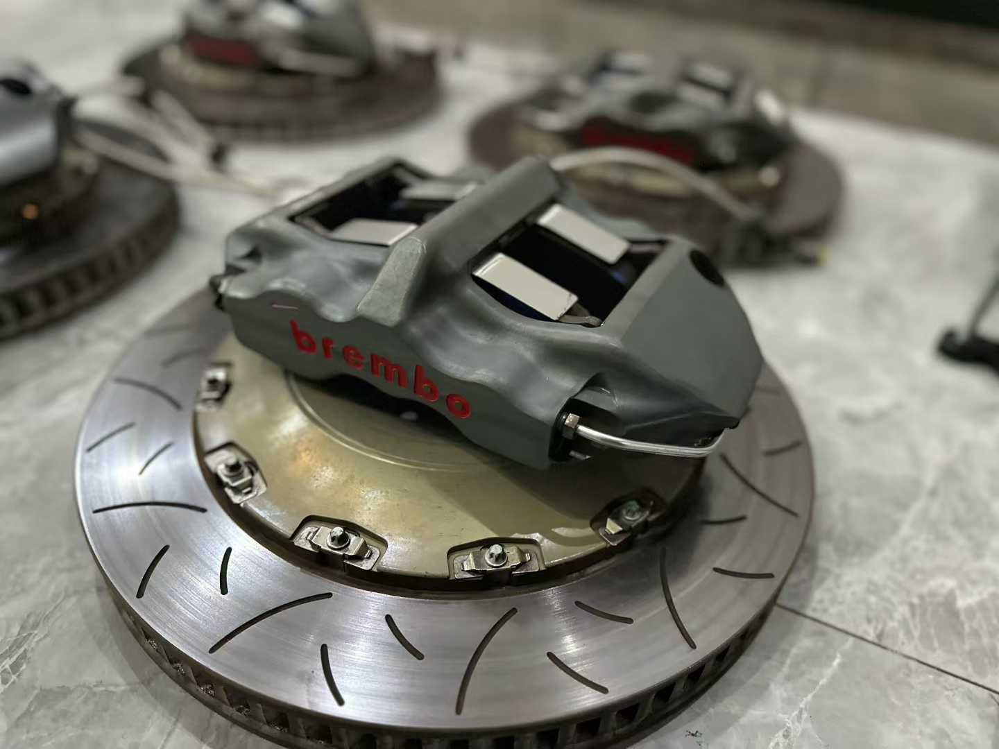 🇮🇹 BREMBO RACING XA6 + XA8 Racing Brake Kit - Pre-owned