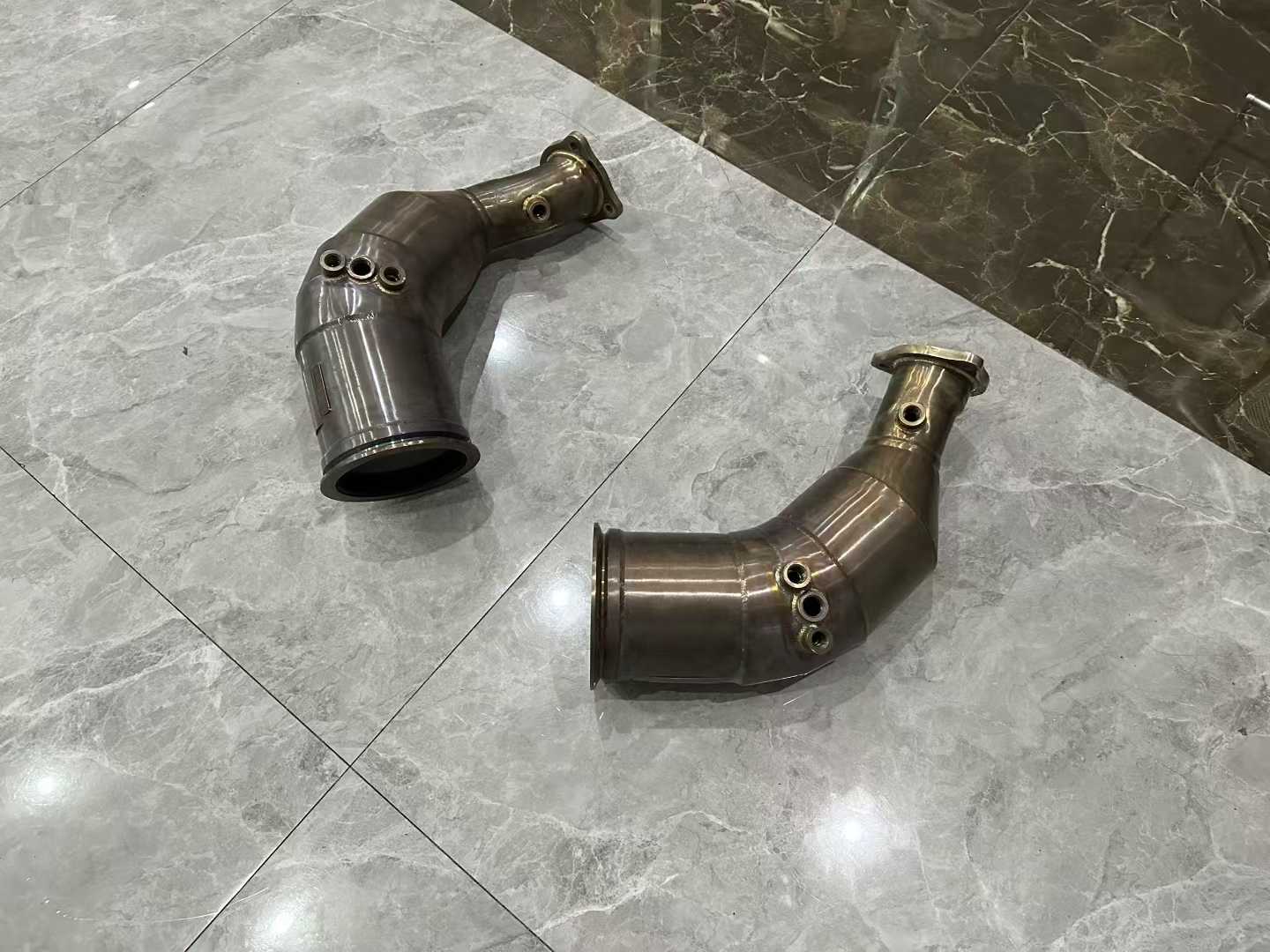 Audi RS5 (B9.5) JBOM Super 100-Cell High-Flow Downpipes - Pre-owned