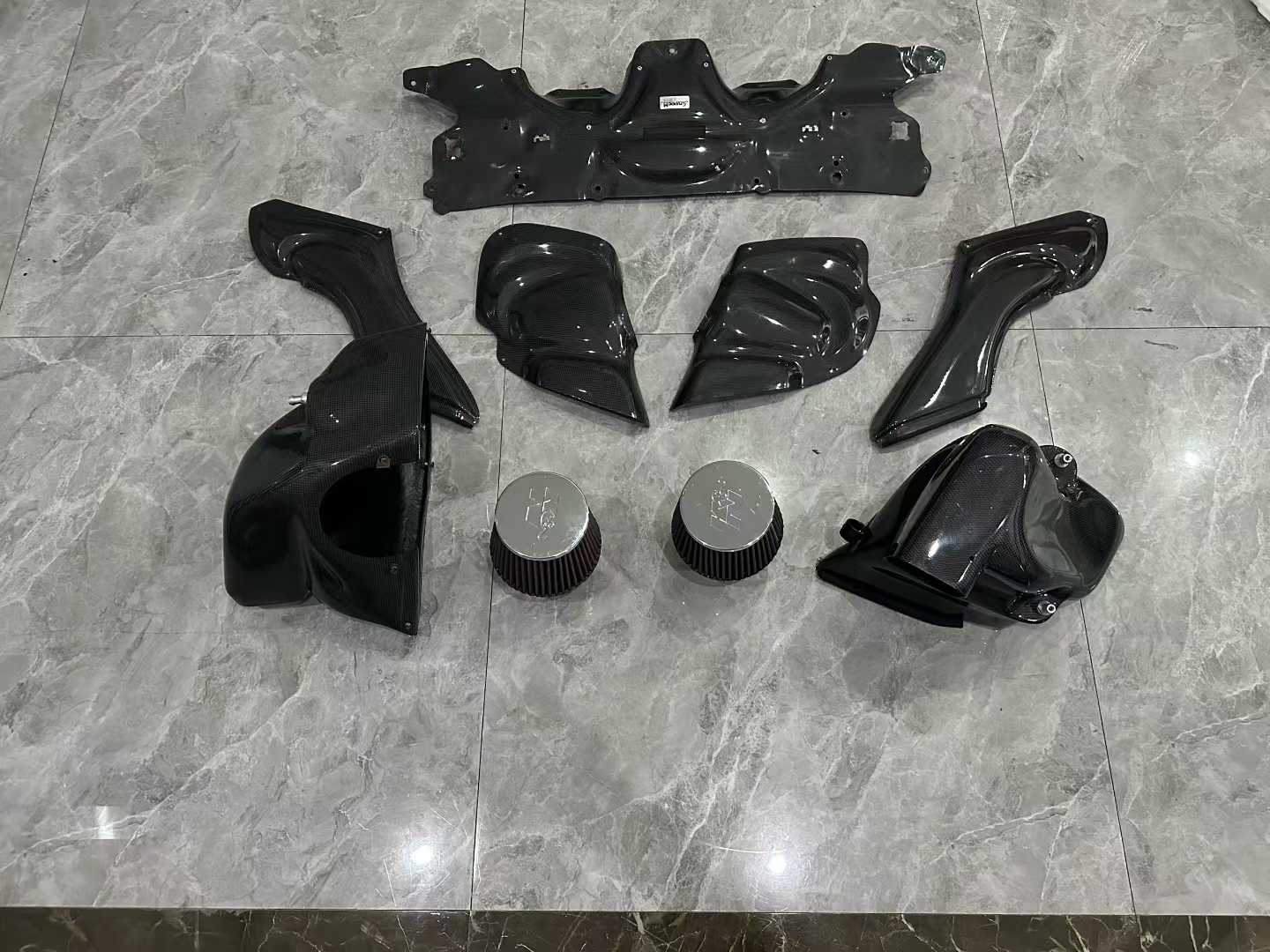 🇯🇵 BMW M4 (G82) GruppeM Ram Air System - Full Carbon Fiber Intake - Pre-owned