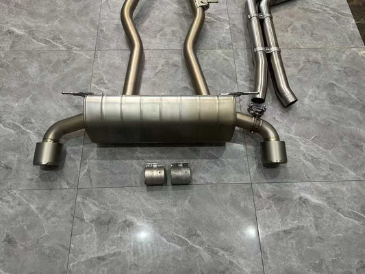 Toyota GR Supra (A90) Akrapovič Titanium Evolution Line Exhaust System - Pre-owned