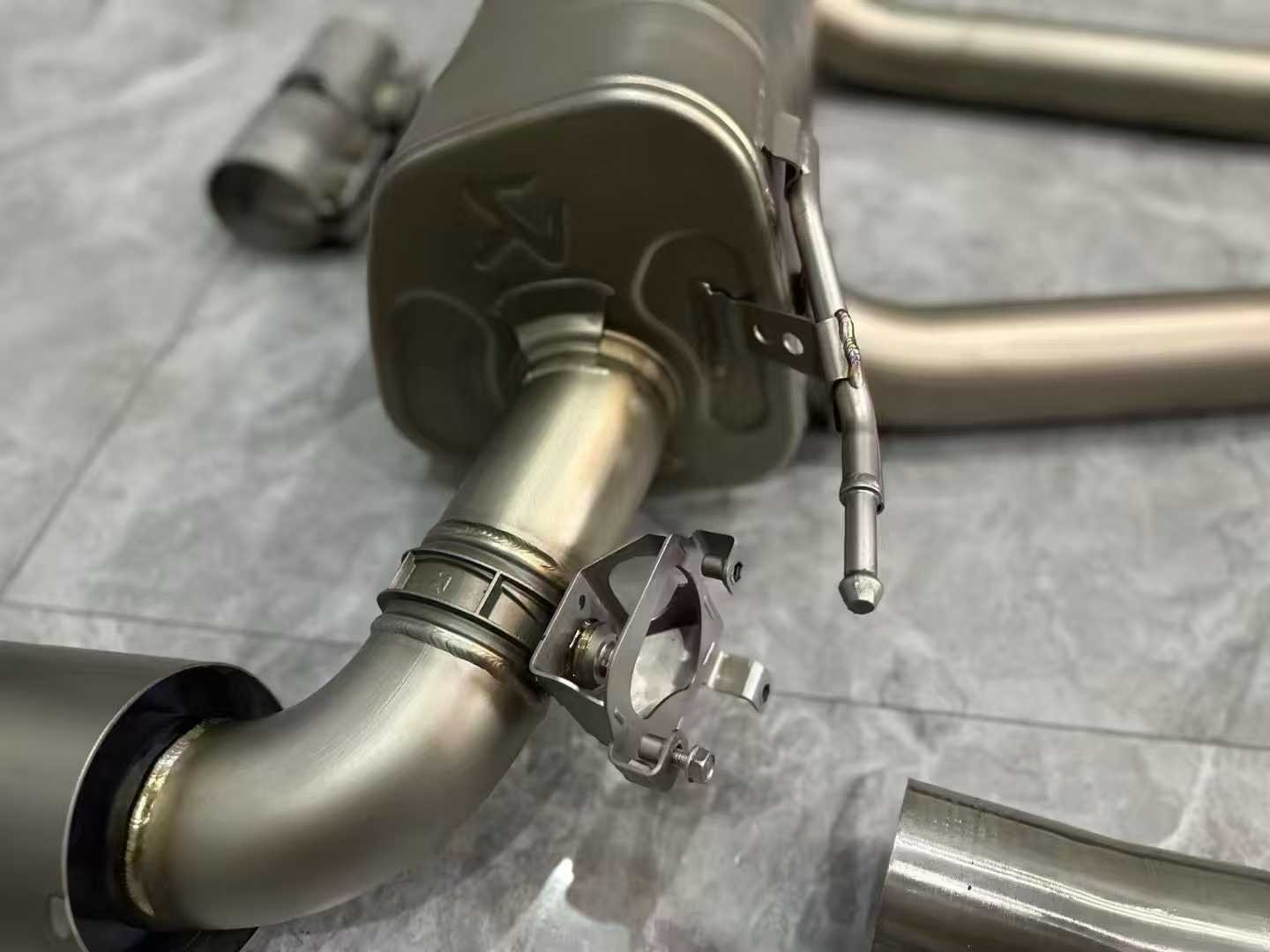 Toyota GR Supra (A90) Akrapovič Titanium Evolution Line Exhaust System - Pre-owned
