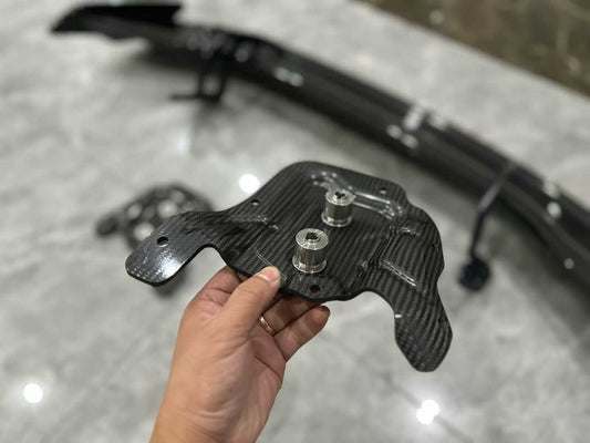 BMW M4 (G82) Akrapovič Carbon Fiber Rear Wing - Adjustable Racing Spoiler - Pre-owned