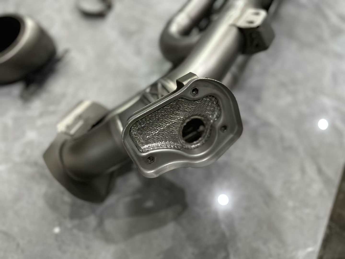 Porsche 911 (992) Akrapovič Titanium Slip-On Race Line System - Pre-owned
