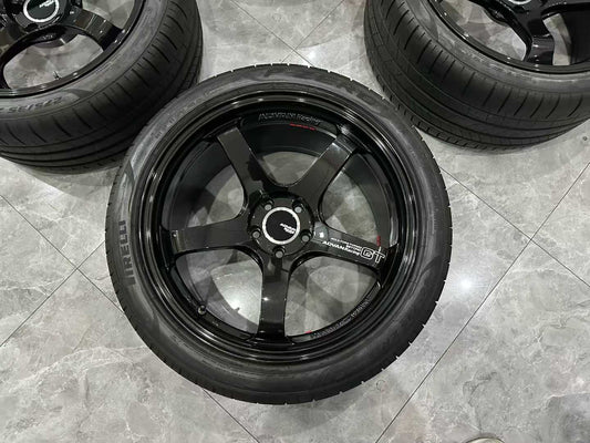 🇯🇵 Advan Racing GT Beyond Forged Wheels - Titanium Black (TBK) - Pre-owned