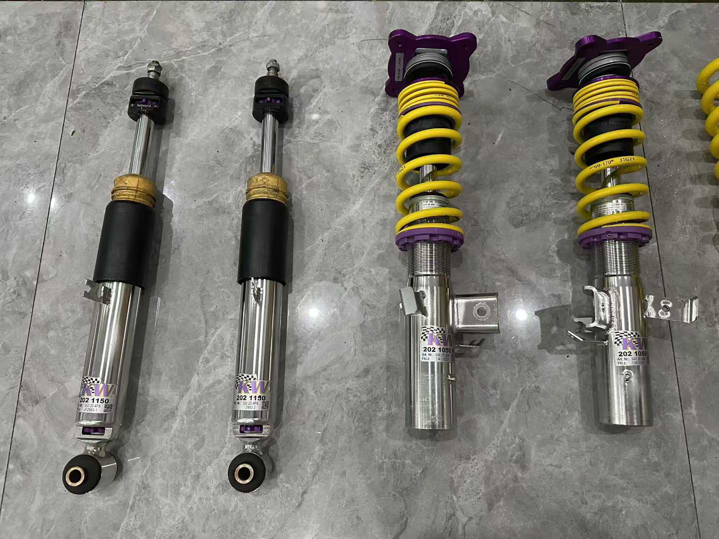 Toyota GR Supra (A90) KW V3 Clubsport Coilover Suspension - Pre-owned