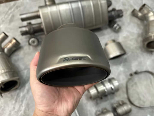 Porsche 911 (991.2) Akrapovič Evolution Line Full Titanium Exhaust System - Pre-owned