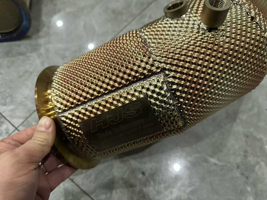 Audi C8 RS6 HJS 200-Cell High-Flow Downpipes - Pre-owned