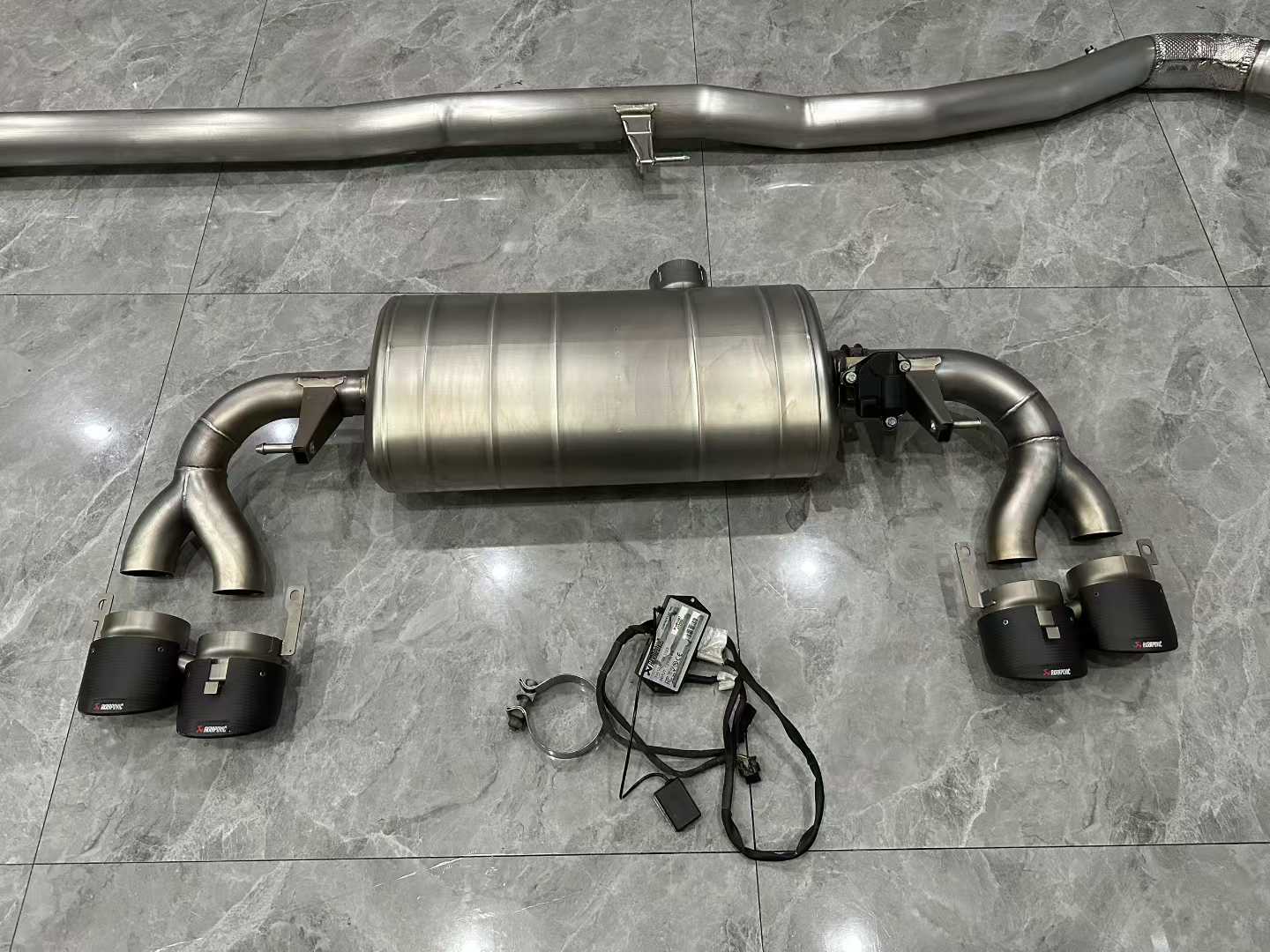 Mercedes-AMG A45 (W177) Akrapovič Titanium Evolution Line Exhaust System - Pre-owned