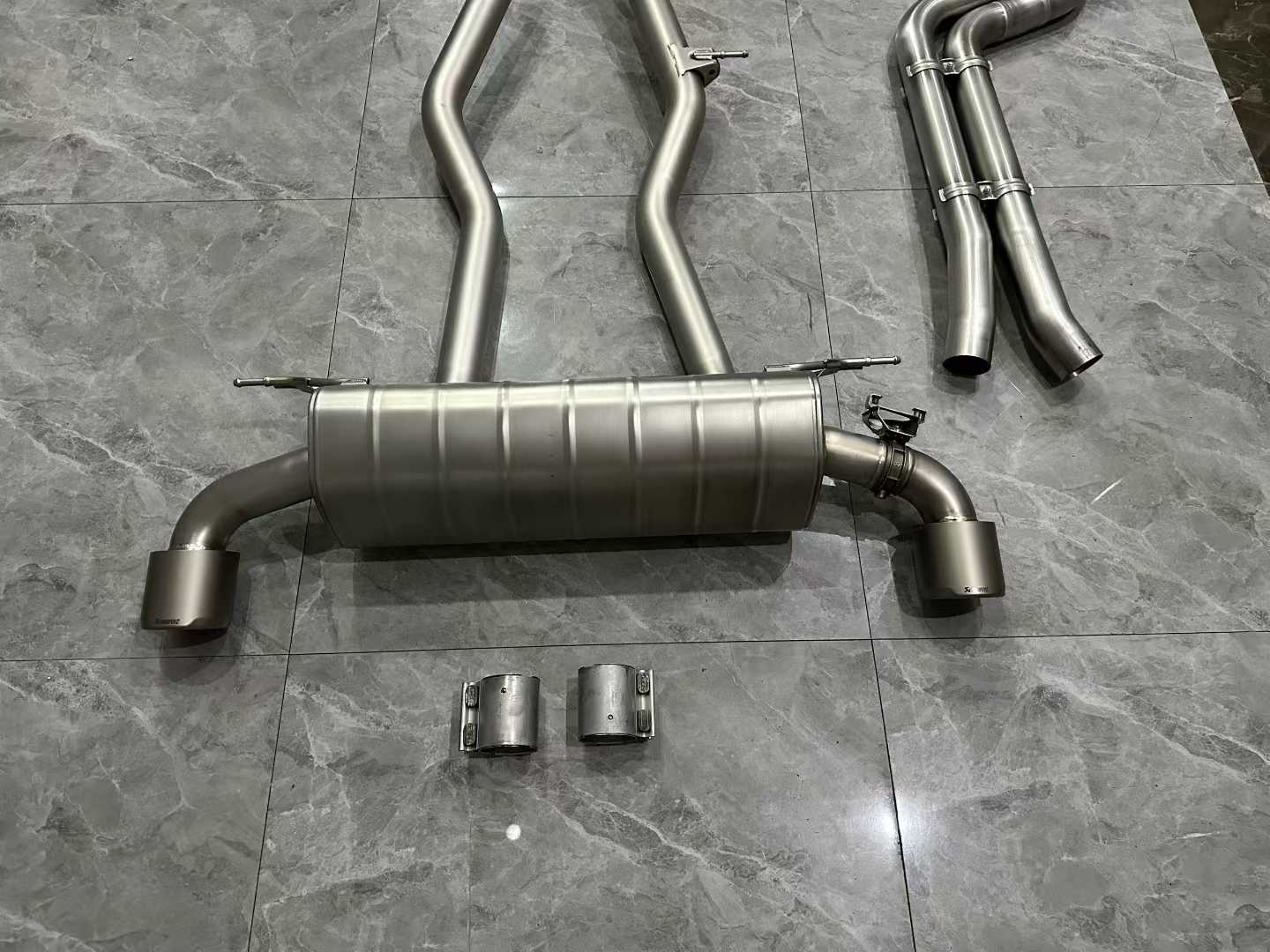 Toyota GR Supra (A90) Akrapovič Titanium Evolution Line Exhaust System - Pre-owned