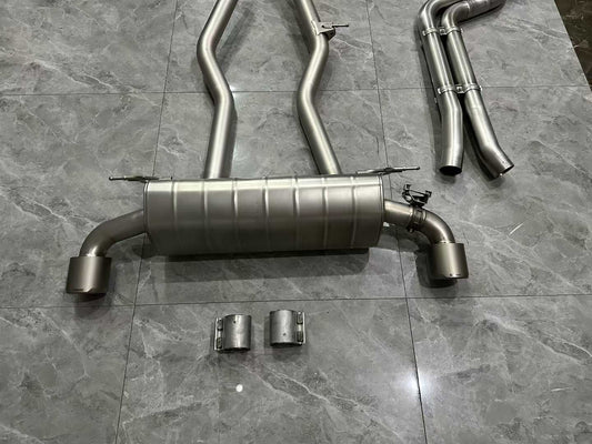 Toyota GR Supra (A90) Akrapovič Titanium Evolution Line Exhaust System - Pre-owned
