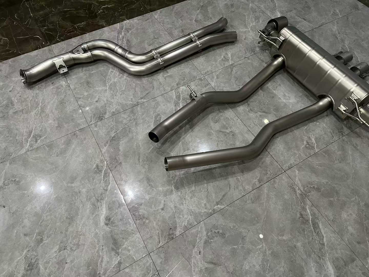 Toyota GR Supra (A90) Akrapovič Titanium Evolution Line Exhaust System - Pre-owned