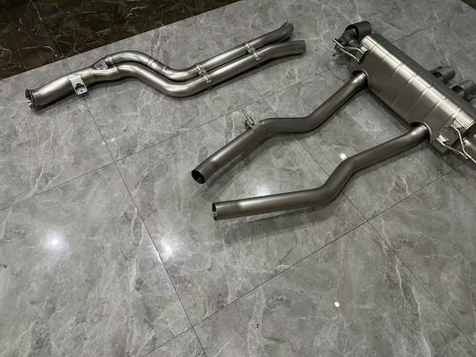 Toyota GR Supra (A90) Akrapovič Titanium Evolution Line Exhaust System - Pre-owned