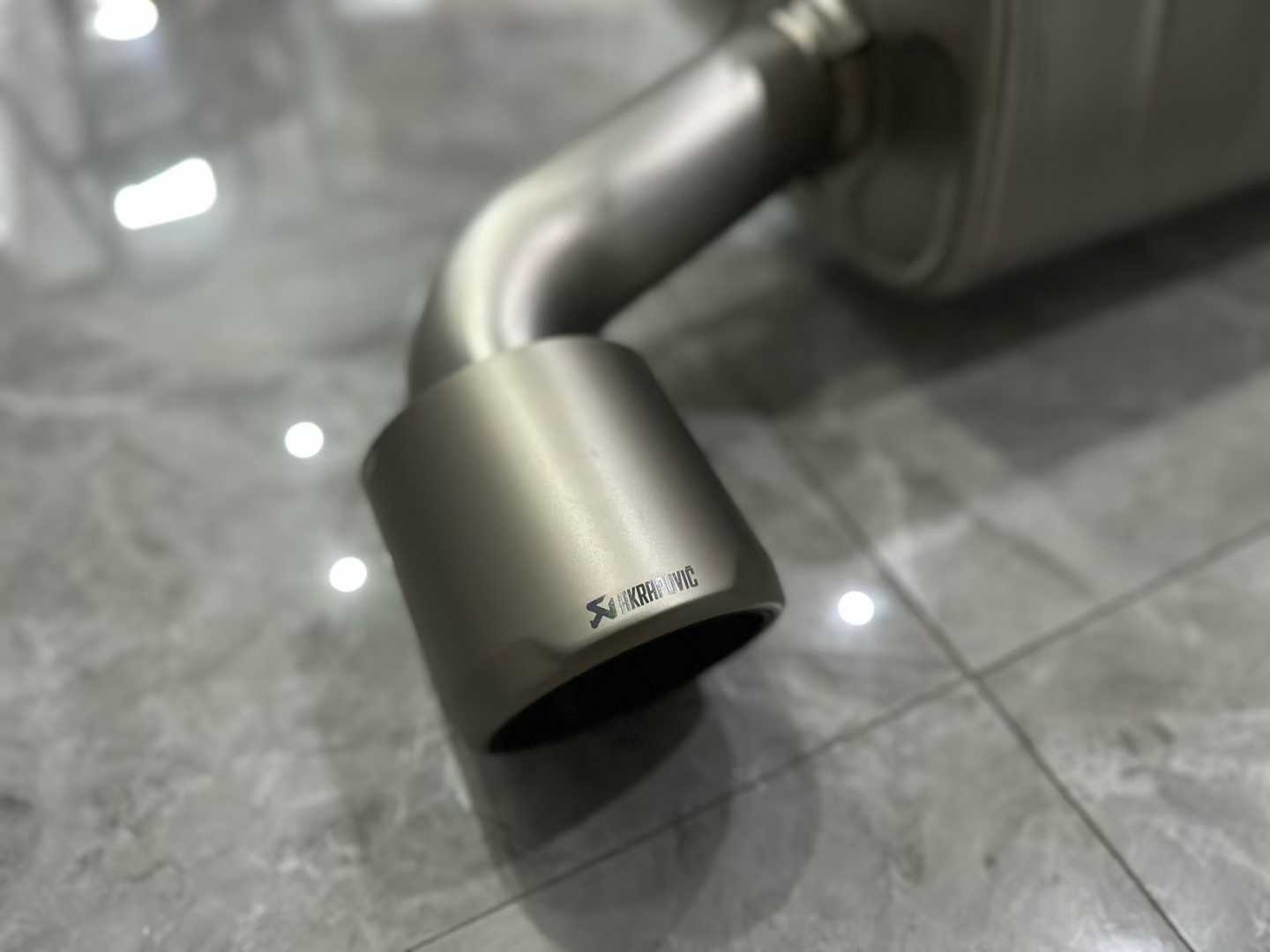 Toyota GR Supra (A90) Akrapovič Titanium Evolution Line Exhaust System - Pre-owned