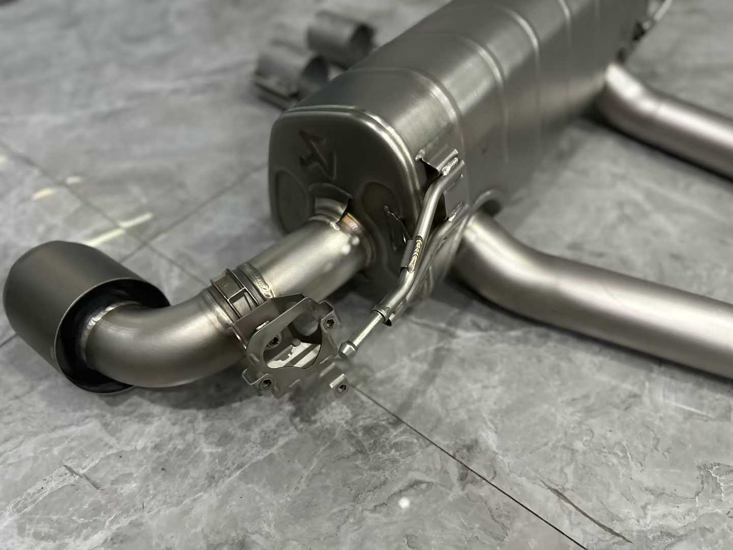 Toyota GR Supra (A90) Akrapovič Titanium Evolution Line Exhaust System - Pre-owned