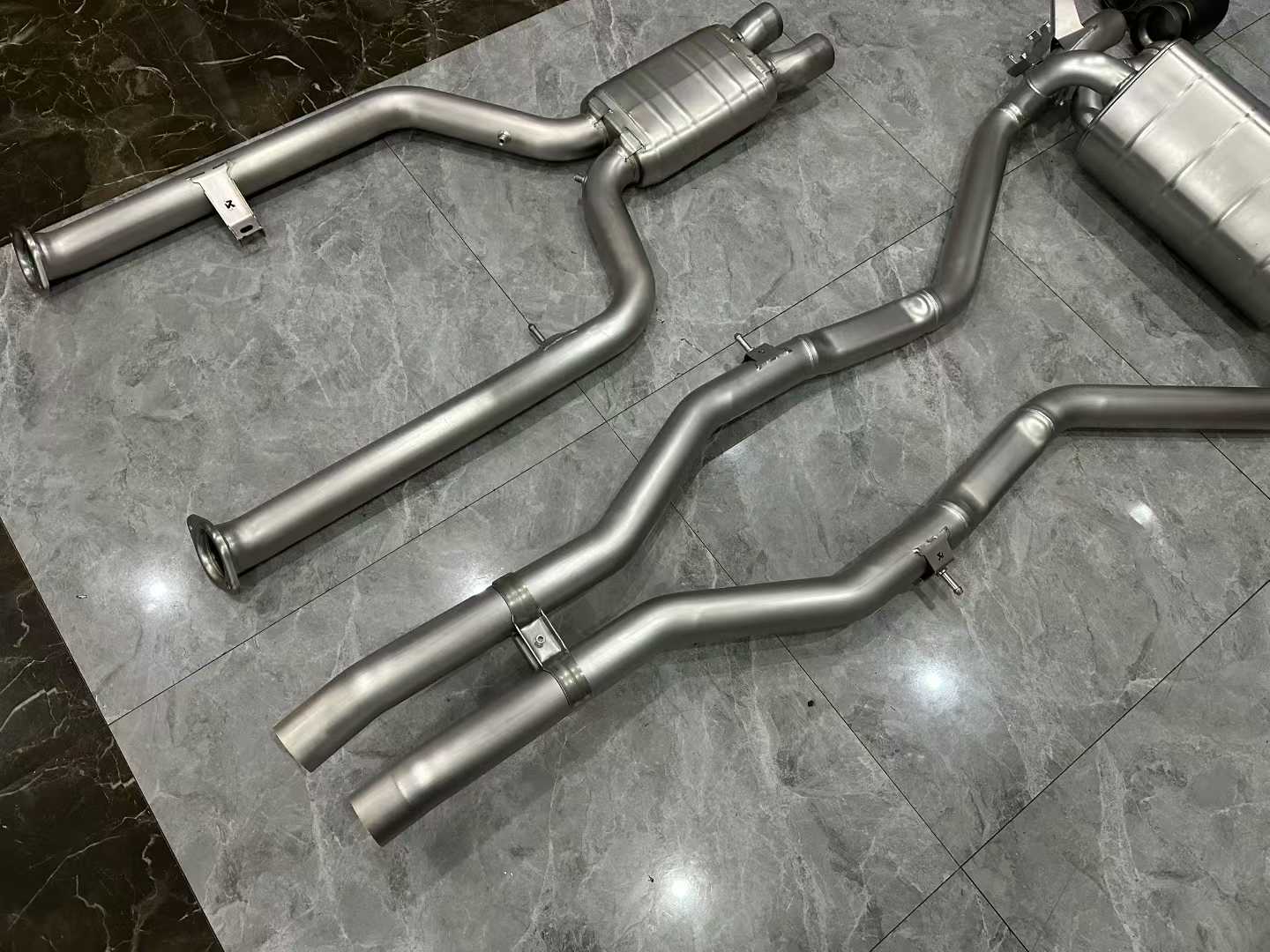 BMW M4 (G82) Akrapovič Titanium Evolution Line Exhaust w/ Carbon Fiber Tips - Pre-owned