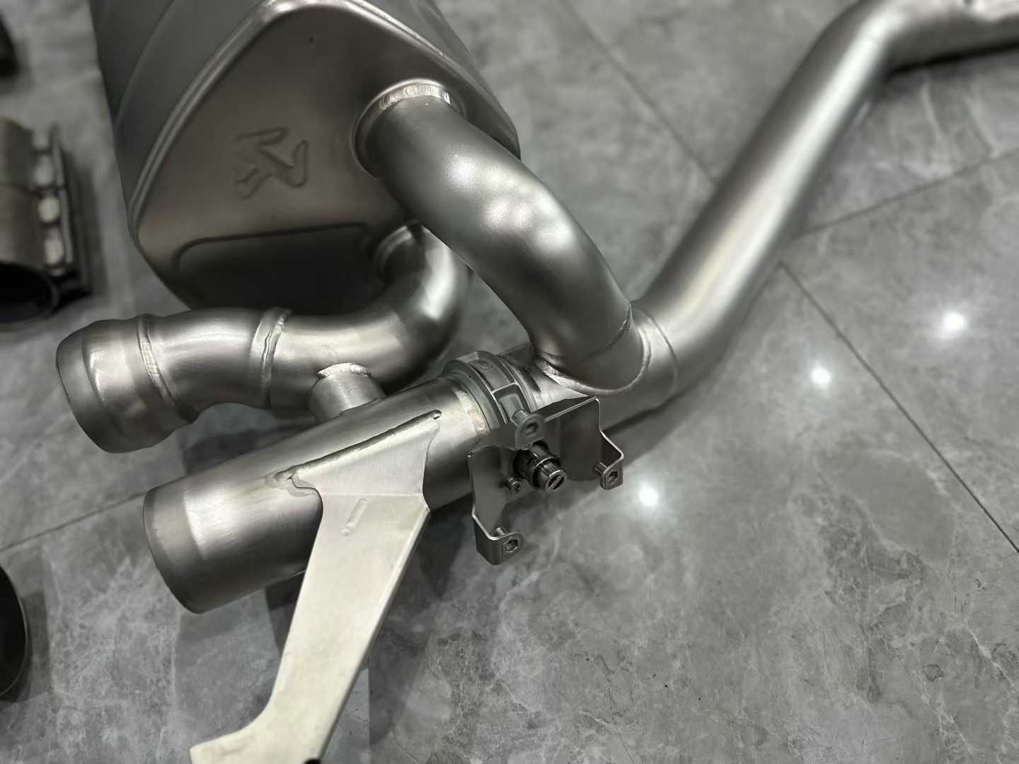 BMW M4 (G82) Akrapovič Titanium Evolution Line Exhaust w/ Carbon Fiber Tips - Pre-owned