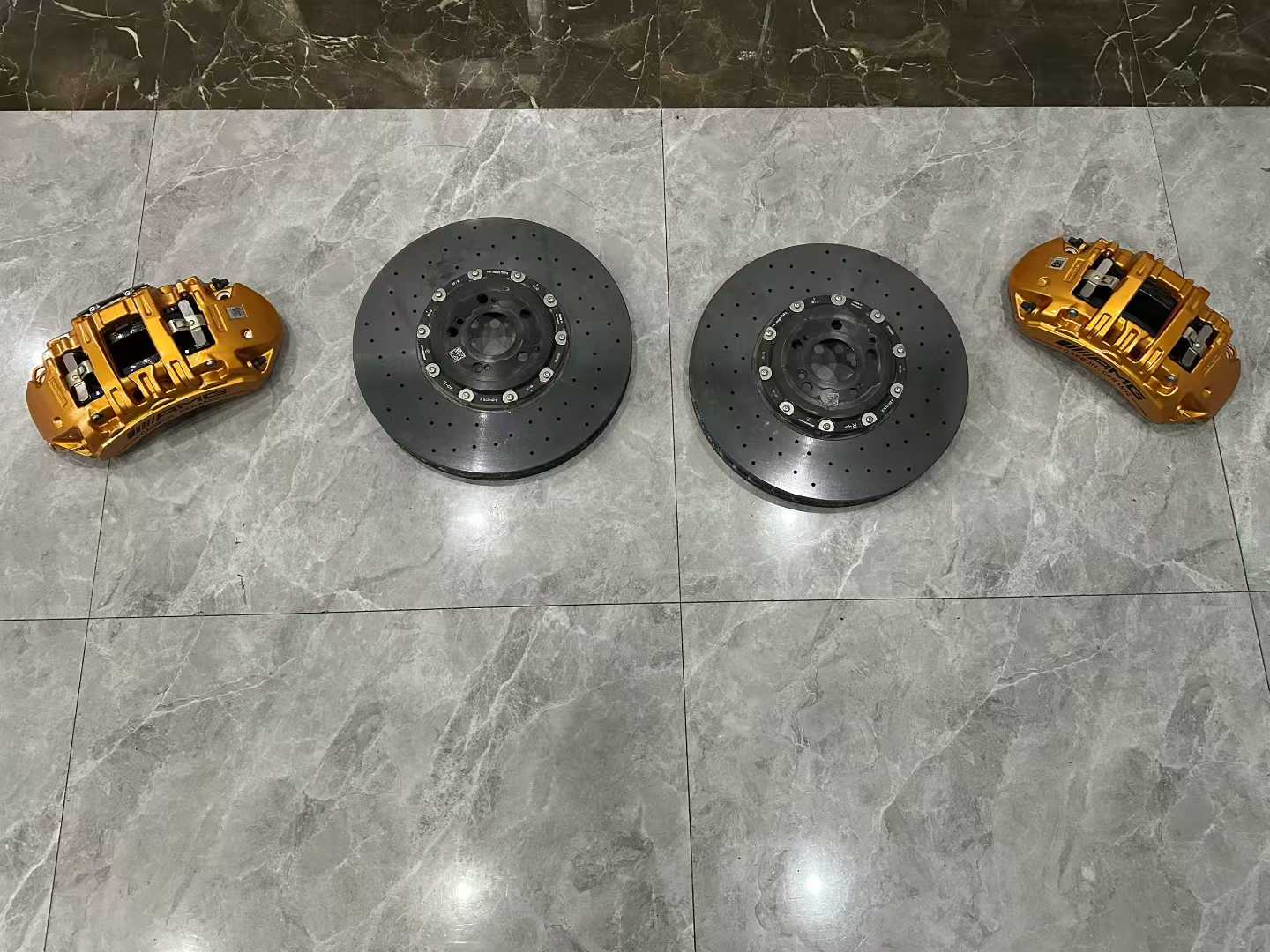 Mercedes-AMG C63S (W205) Genuine Carbon Ceramic Brake Kit - Pre-owned