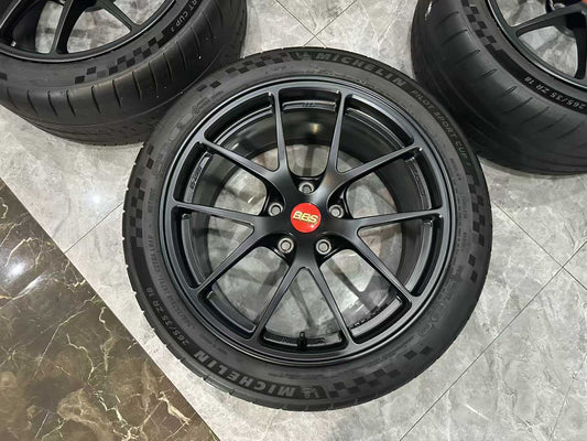 🇯🇵 BBS RIA 18" Forged Wheels - Matte Black (MB) - Pre-owned