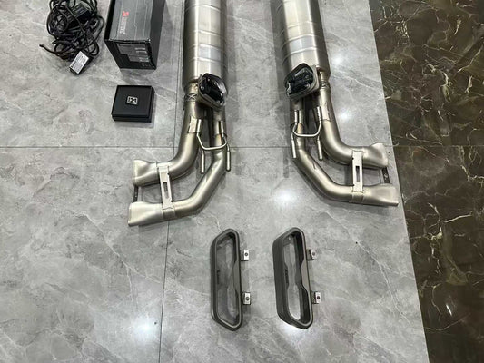 Mercedes-AMG G63 (W464) Akrapovič Evolution Line Titanium Exhaust II - Side-Exit - Pre-owned