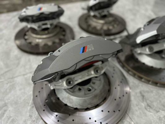 BMW M2C (F87) Genuine M-Performance 6/4-Piston Brake Kit - Grey Finish - Pre-owned