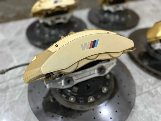 BMW M4 (F82) Genuine M-Performance Carbon Ceramic Brake Kit - Gold Finish - Pre-owned