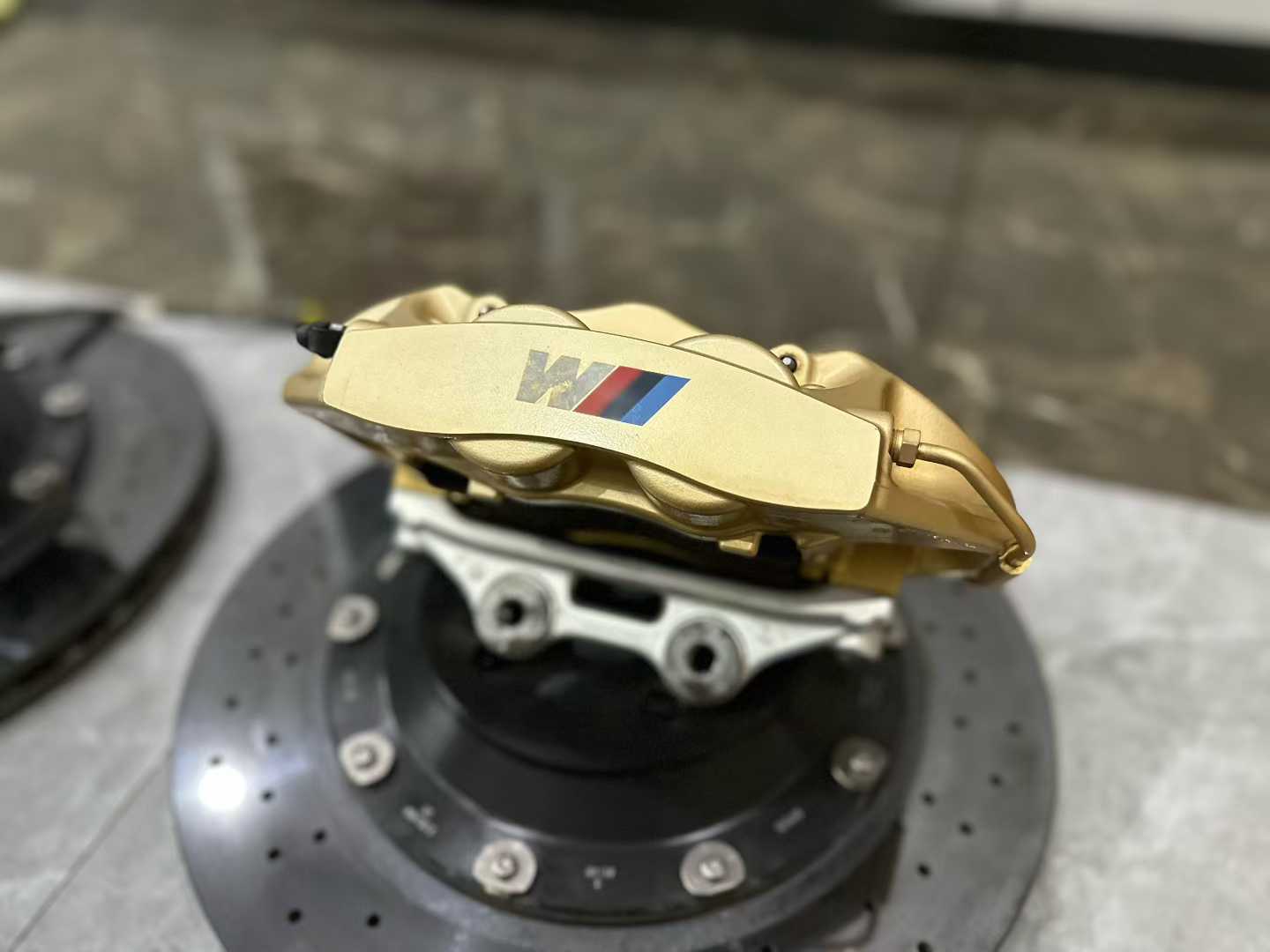 BMW M4 (F82) Genuine M-Performance Carbon Ceramic Brake Kit - Gold Finish - Pre-owned