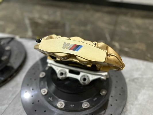 BMW M4 (F82) Genuine M-Performance Carbon Ceramic Brake Kit - Gold Finish - Pre-owned