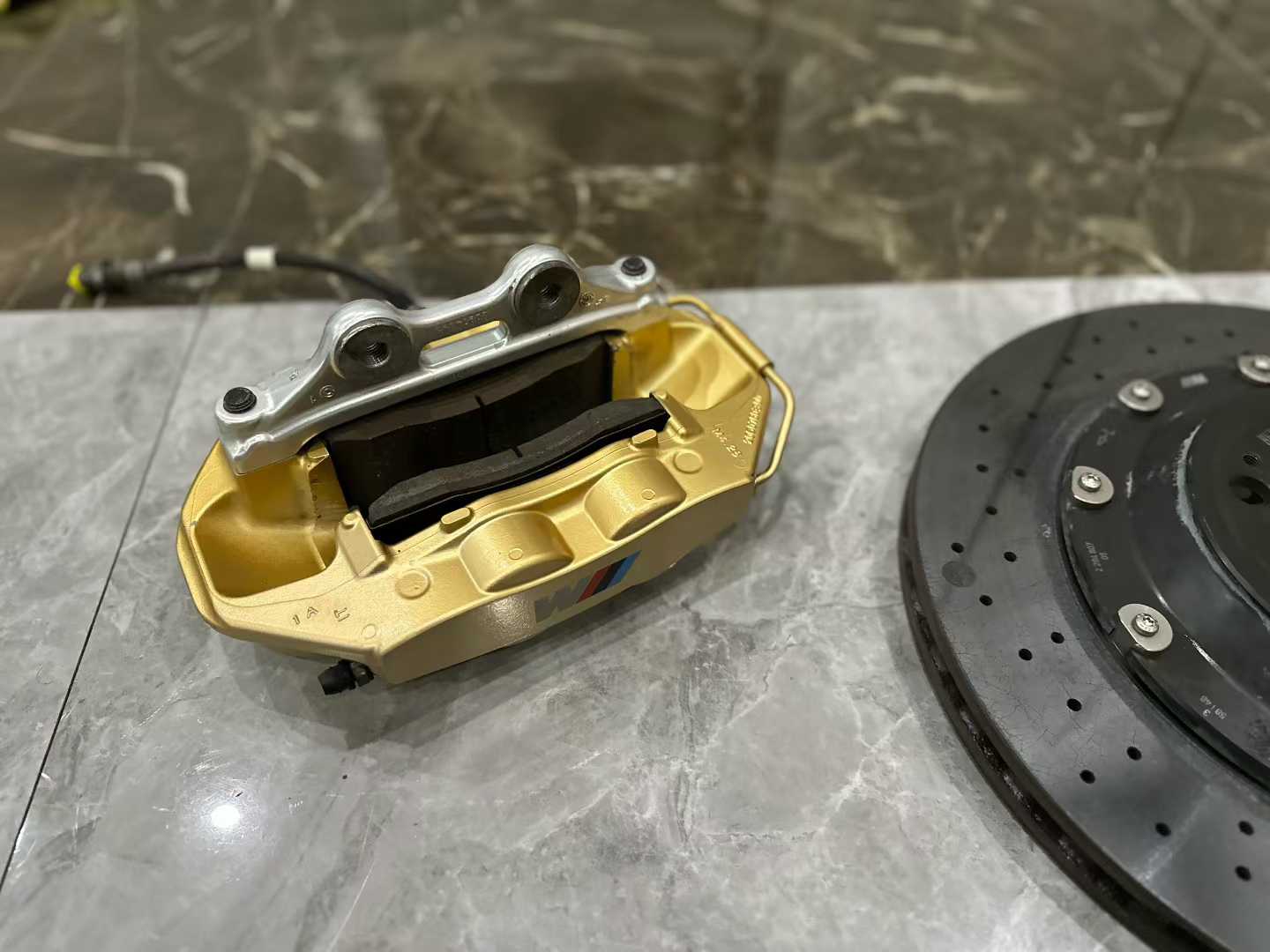 BMW M4 (F82) Genuine M-Performance Carbon Ceramic Brake Kit - Gold Finish - Pre-owned