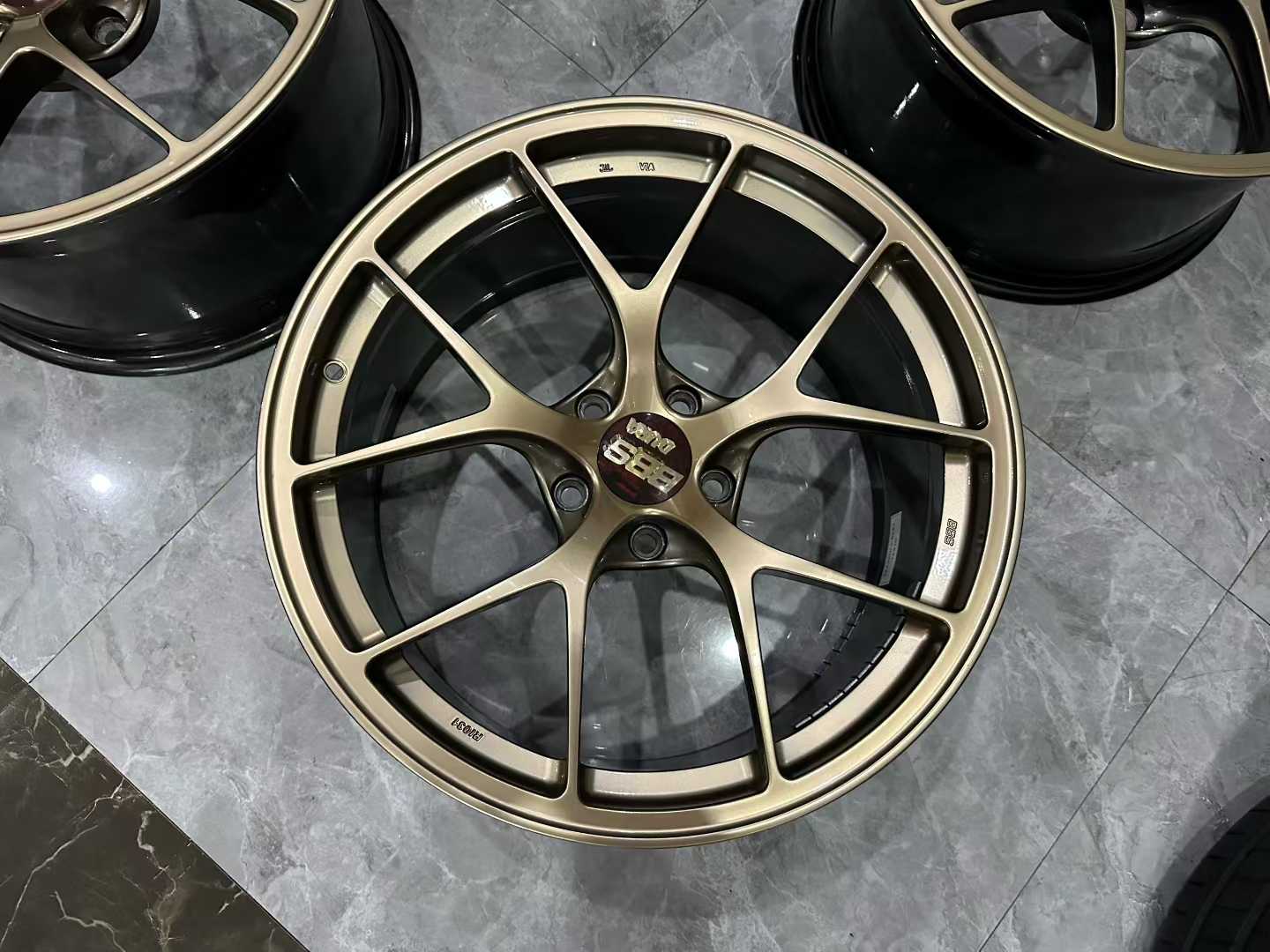 🇯🇵 BBS RI-D Forged Monoblock Wheel Set - 19" Matte Bronze (MB) - Pre-owned