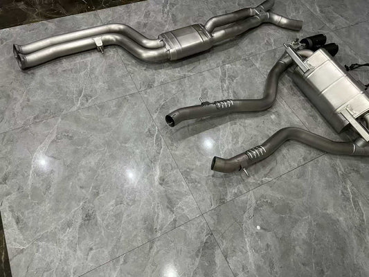 BMW M2C (F87) Akrapovič Titanium Evolution Line Exhaust w/ Carbon Fiber Tips - Pre-owned