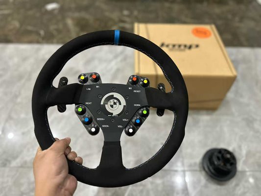 🇳🇱 BMW M4 (G82) KMP II Custom Edition Racing Steering Wheel - Alcantara - Pre-owned