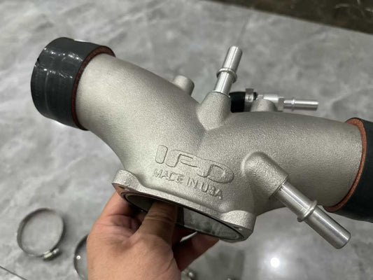 Porsche 911 Turbo S (992) IPD High-Flow Intake Plenum - Cast Aluminum - Pre-owned