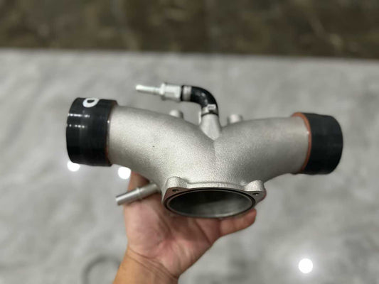 Porsche 911 Turbo S (992) IPD High-Flow Intake Plenum - Cast Aluminum - Pre-owned