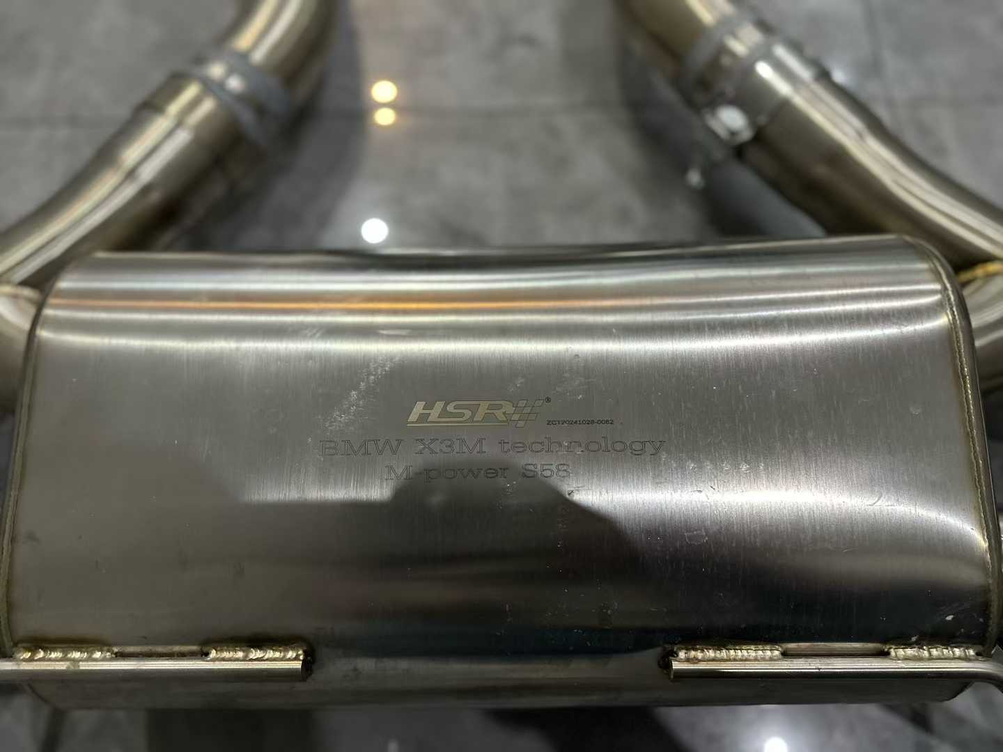 BMW X3M (F97) LCI HSR Performance Cat-back Exhaust System - Pre-owned