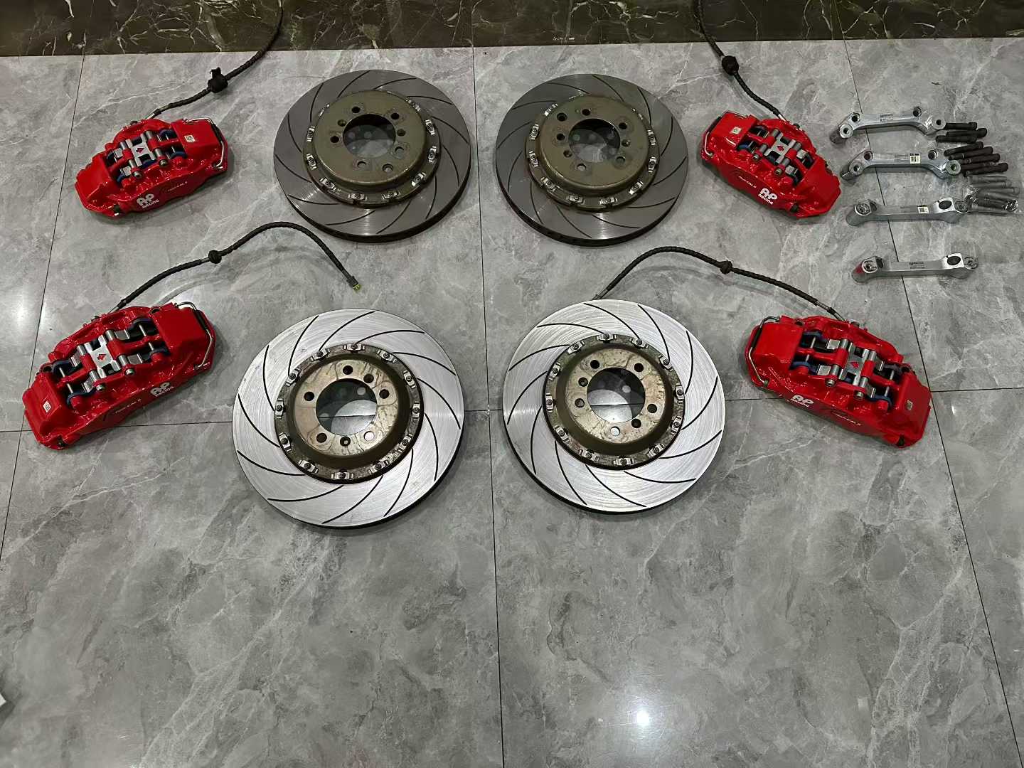 🇬🇧 AP Racing Radi-CAL II - AP9561 & AP9541 Full Brake Set - Corner Speed Official Edition - Pre-owned