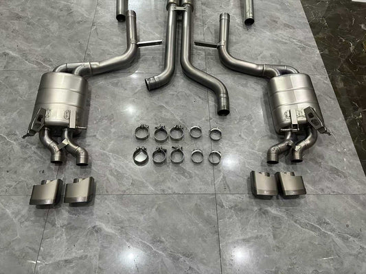 Mercedes-AMG C63 (W204) Akrapovič Titanium Evolution Line Exhaust System - Pre-owned