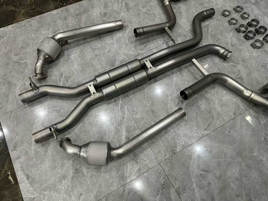 Mercedes-AMG C63 (W204) Akrapovič Titanium Evolution Line Exhaust System - Pre-owned