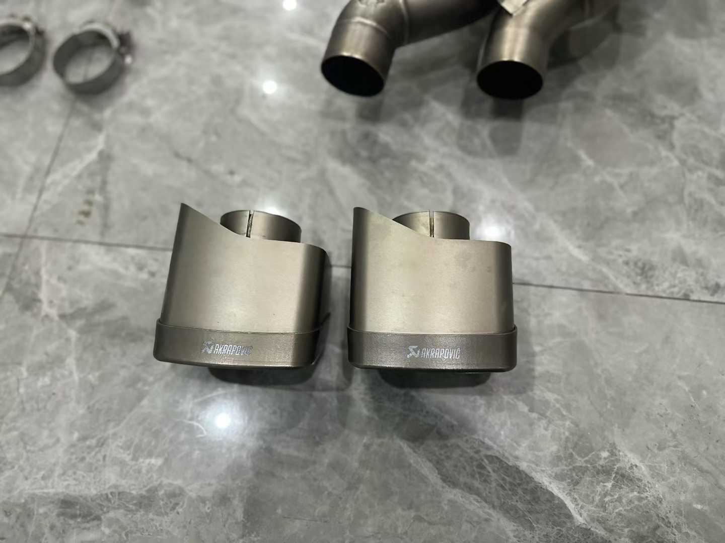 Mercedes-AMG C63 (W204) Akrapovič Titanium Evolution Line Exhaust System - Pre-owned